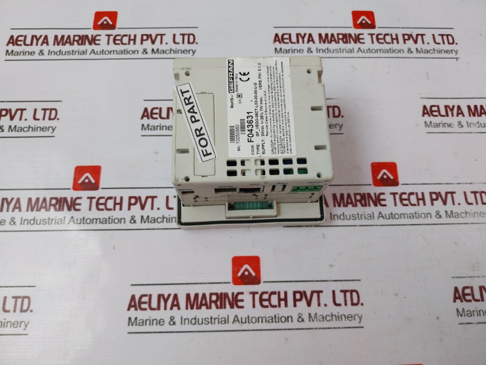 Gefran Gf_Vedo-35Ct-lx0-00-00-u-g Controller F043631 Ver. Fw 3.1.0 (Not Working)