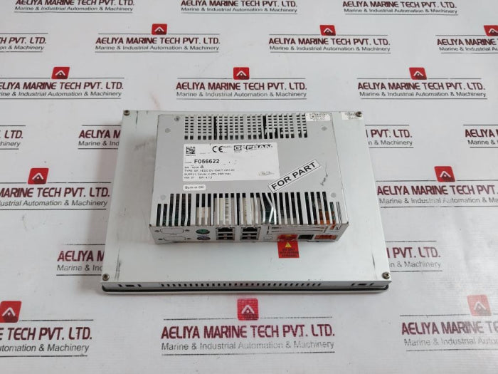 Gefran Gf_Vedo Ev-104Ct-vw1-00 Control Panel F056622 24Vdc (Not Working)