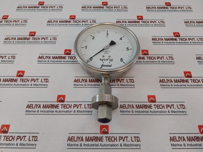 General Bspg-v-u Pressure Gauge 0-6 Kg/Cm2 (G)