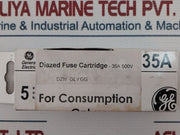 Lot Of 10X General Electric 35A 500V Diazed Fuse Cartridge