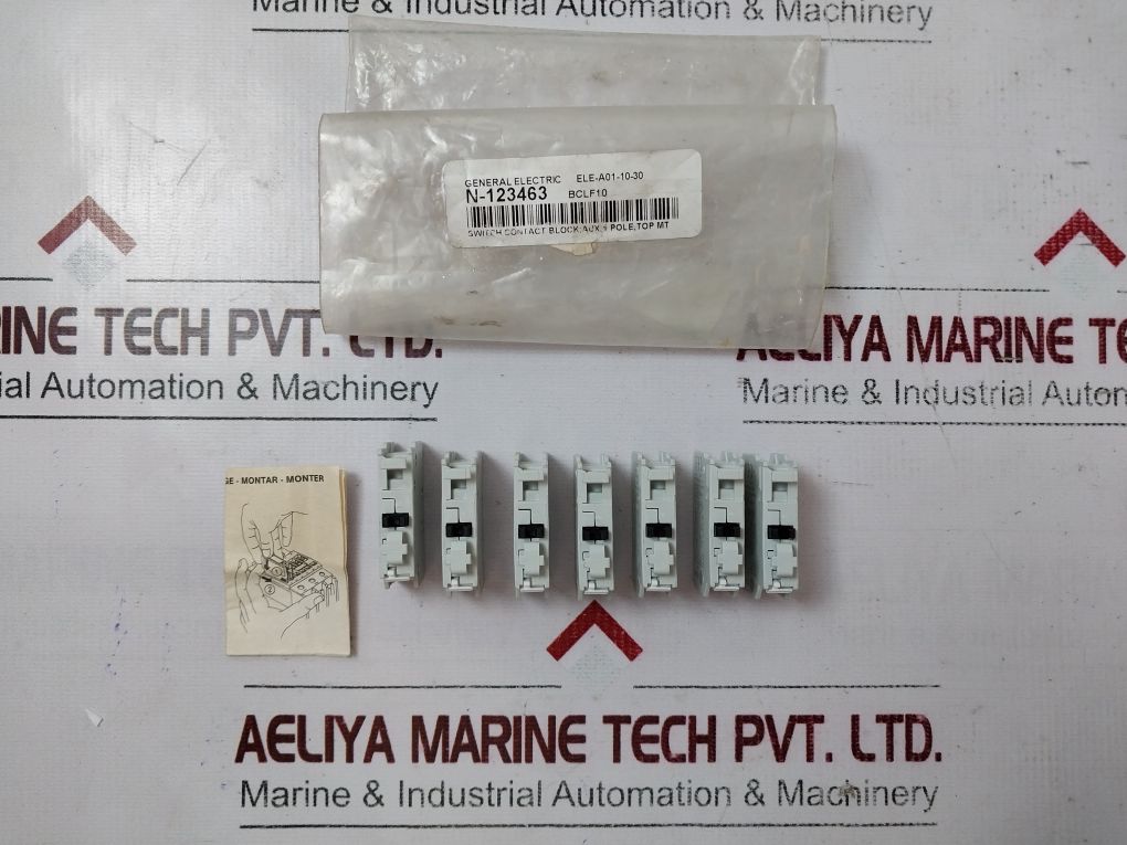 General Electric Bclf10 Switch Contact Block