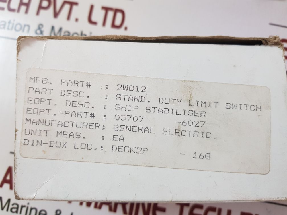 General Electric Cr115Lb1 Limit Switch