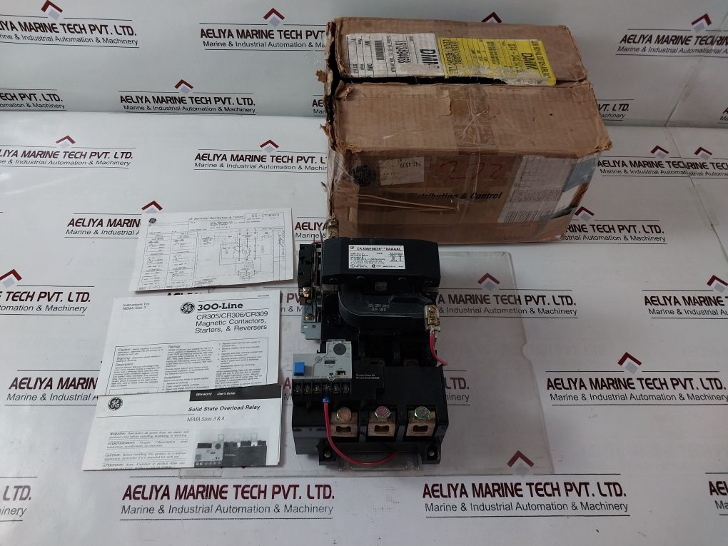 General Electric Cr306E002#**Xaaaal Magnetic Contactors, Starters & Reversers