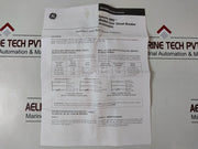 General Electric Sauxpab2 Auxiliary Switch (New)