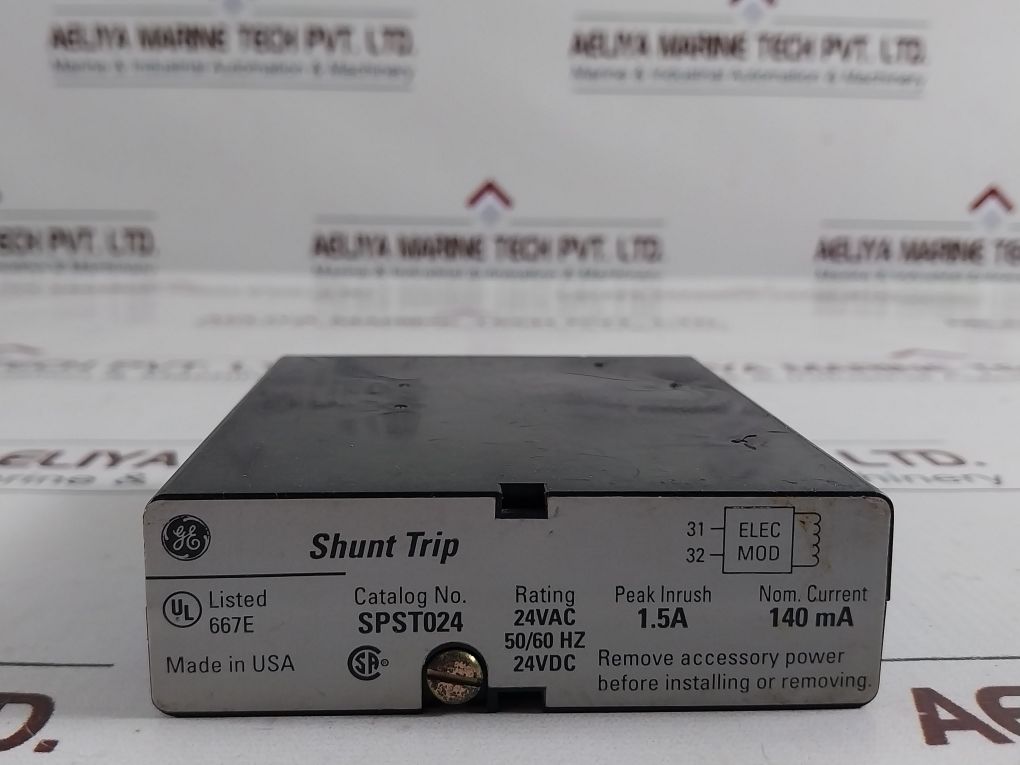 General Electric Spst024 Shunt Trip Module