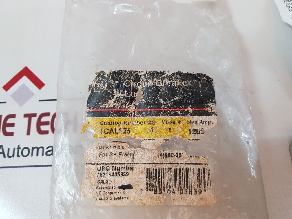 General Electric Tcal125 Mounting Lugs For K1200 Circuit Breaker