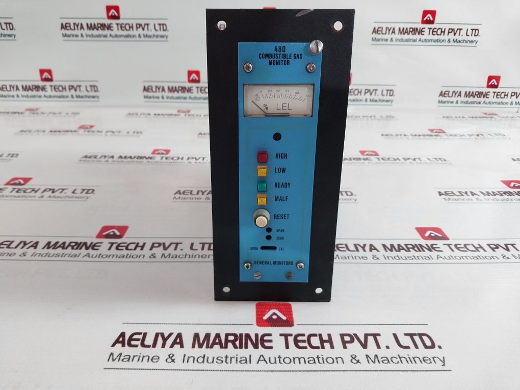 General Monitors 20603-13 480 Combustible Gas Monitor 480-211-000-000
