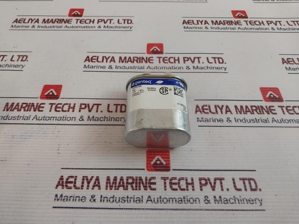 Genteq 97F5705 Capacitor 5Uf 370V Ac