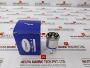 Genteq 97F9445 Motor Run Capacitor 50/60Hz +6 -6% 370 Vac , P10000Afc , Jc165703