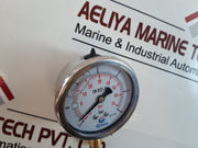 Gesa En 837-1 Cl.1.6 Pressure Gauge -15 To 70 Psi -1 To 5 Bar