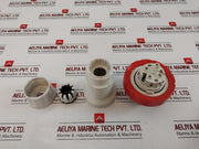 Gewiss Gw60145H 32A-3H/ 4 Pin Industrial Waterproof Power Strip Mobile Plug