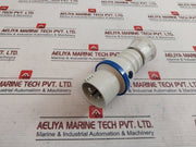 Gewiss Gw 60004H Straight Plug 16A-6H/200-250V