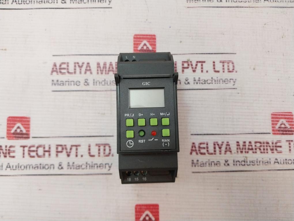 Gic 67Ddt0 Digital Time Switch 110-240 Vac, 50/60 Hz