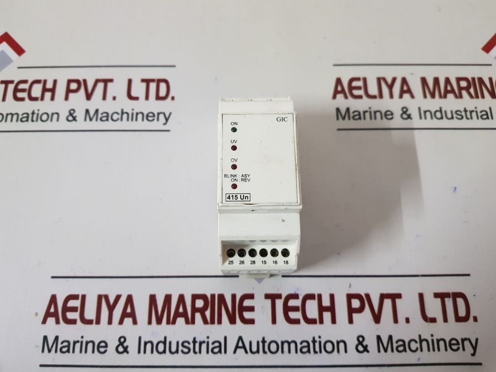 Gic Mg53Bo Three Phase Monitoring Relay 415V Ac