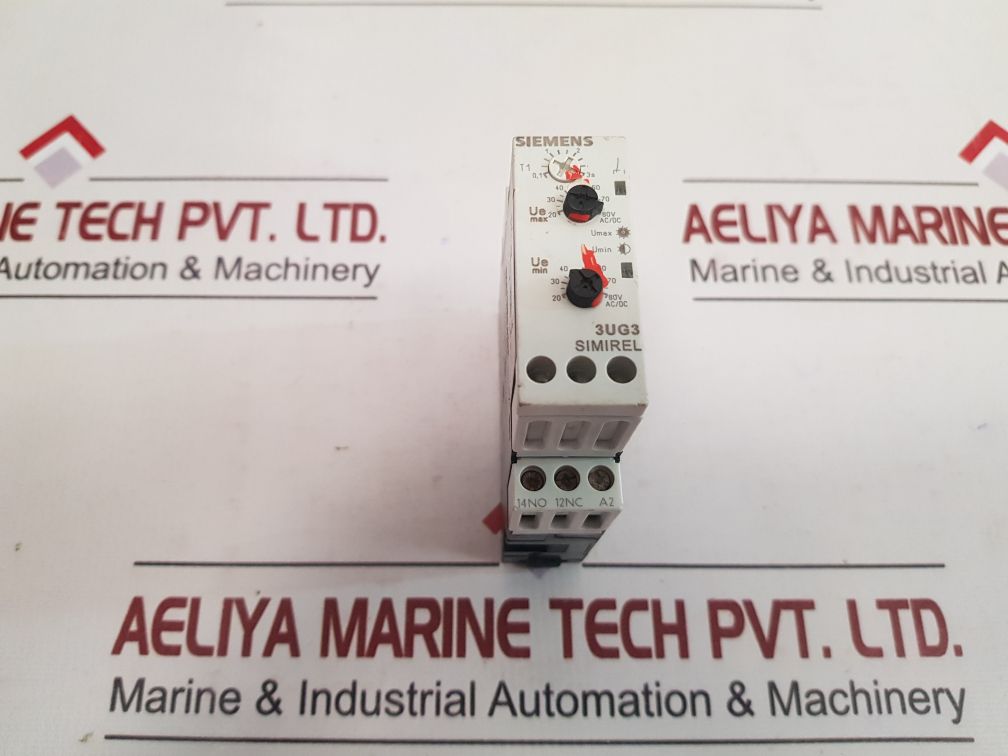 Siemens 3Ug3535-1Ac50 Monitoring Relay 15-150V Ac/Dc