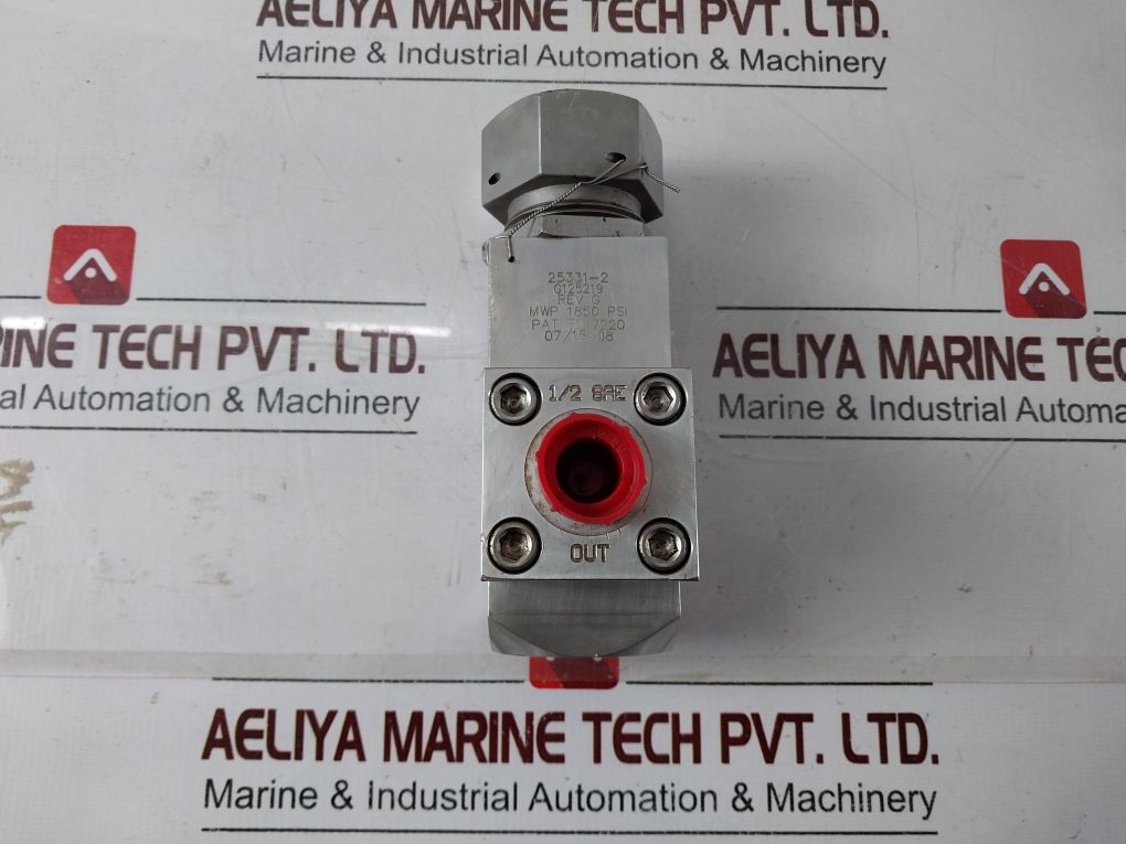 Gilmore 25331-2 G125219 Relief Valve