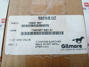 Gilmore 7401957 Repair Kit For 1-1/2 In No, Eh-type Spm Valve