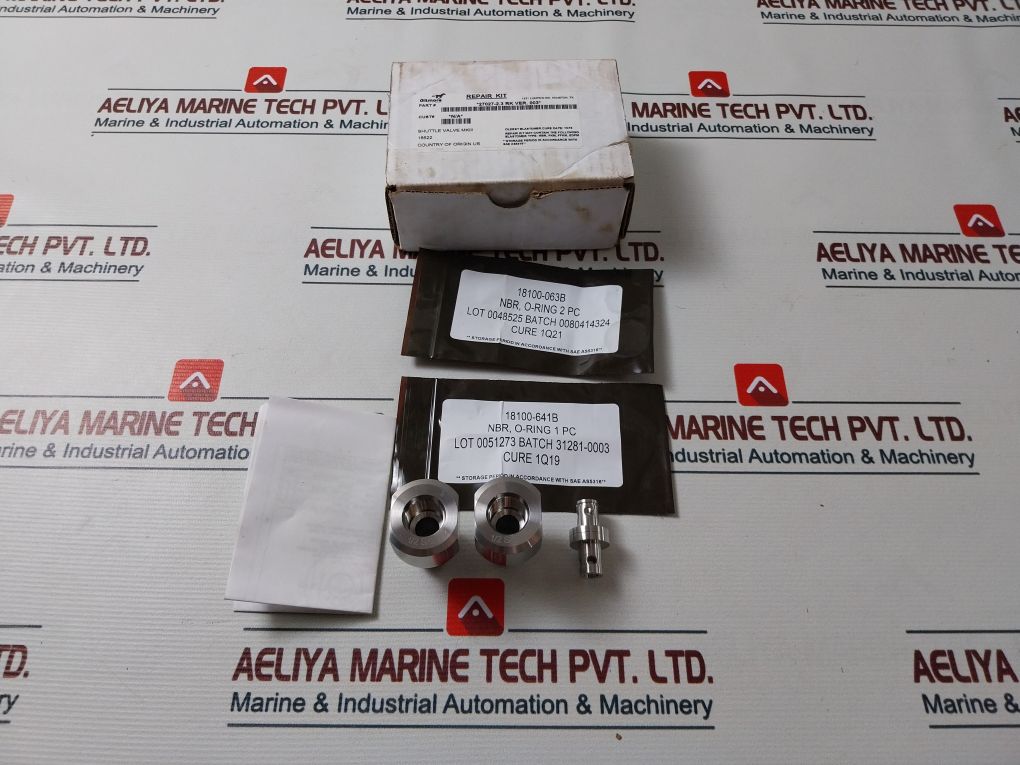 Gilmore Valve 27027-2.3 Shuttle Valve Repair Kit 1/2 Sae