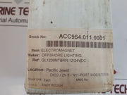 Gl1200Ntbrr Electromagnet Lock Set 12/24Vd C, *Gb 1572_0095*