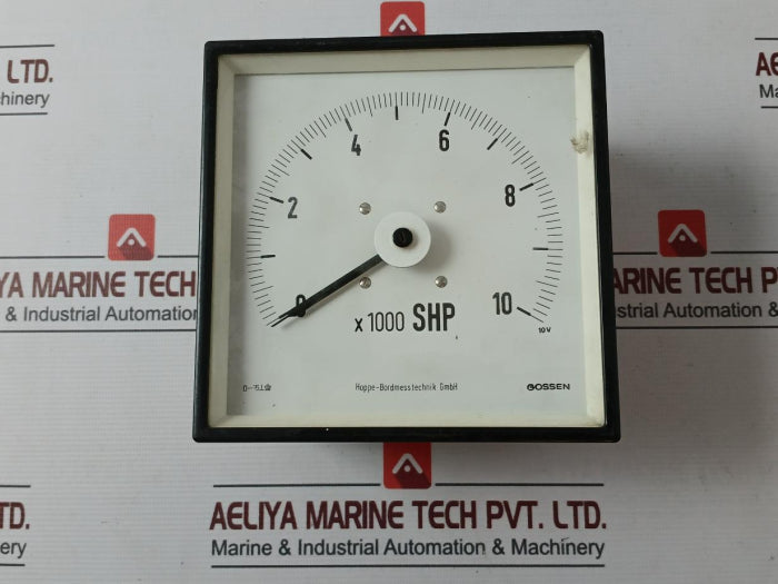 gossen-0-10x1000-shp-shaft-horse-power-analog-panel-meter-10v