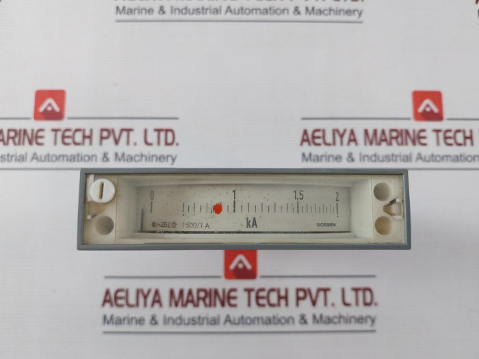 Gossen 1500/1A Kilo Ampere Meter 0-2 Ka