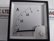 Gossen Eqb96Rs5/10A Analogue Panel Ammeter 392-9128
