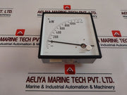 Gossen Pqs 144 Analog Kilowatt Panel Meter 140, 0-1250Kw