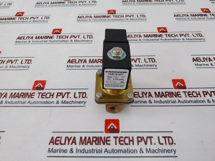 Granzow H2B19-00Y 2-way Direct Lift Solenoid Valve 1/4”