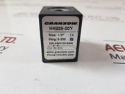 Granzow H4B59-00Y Solenoid Valve Coil