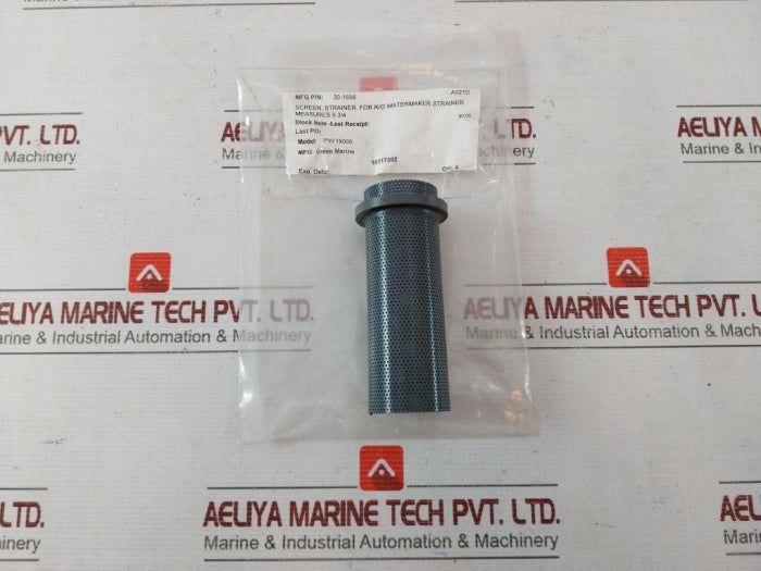 Green Marine 30-1658 Screen Strainer For R/O Watermaker Pw 18000