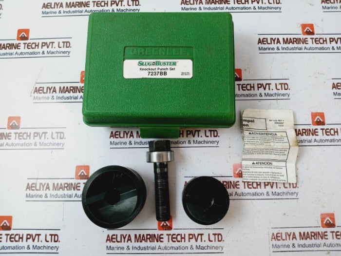 Greenlee 7237Bb Slug Buster Knockout Punch Set