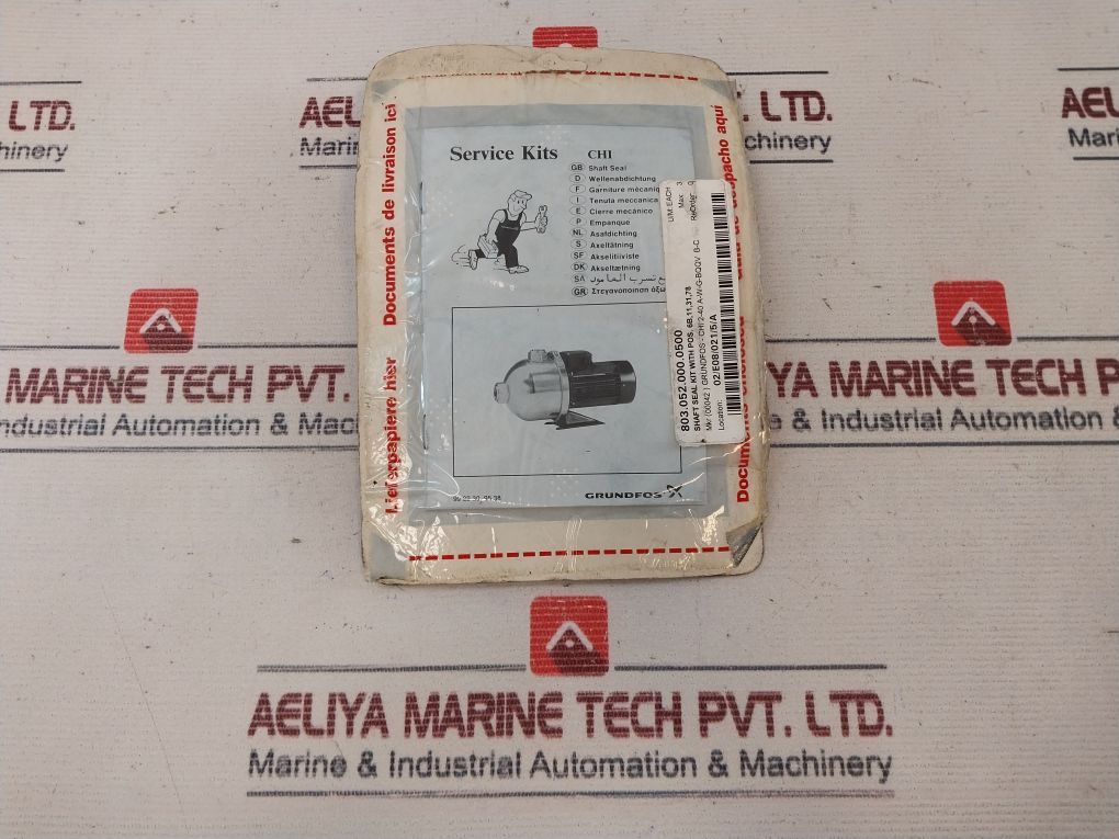 Grundfos 004H5008 Shaft Seal Kit With Pos. 6B, 11, 31, 78