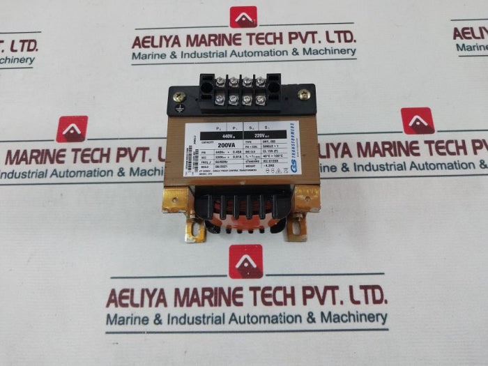 Gs Transformers Cpz Single Phase Control Transformers 50/60Hz