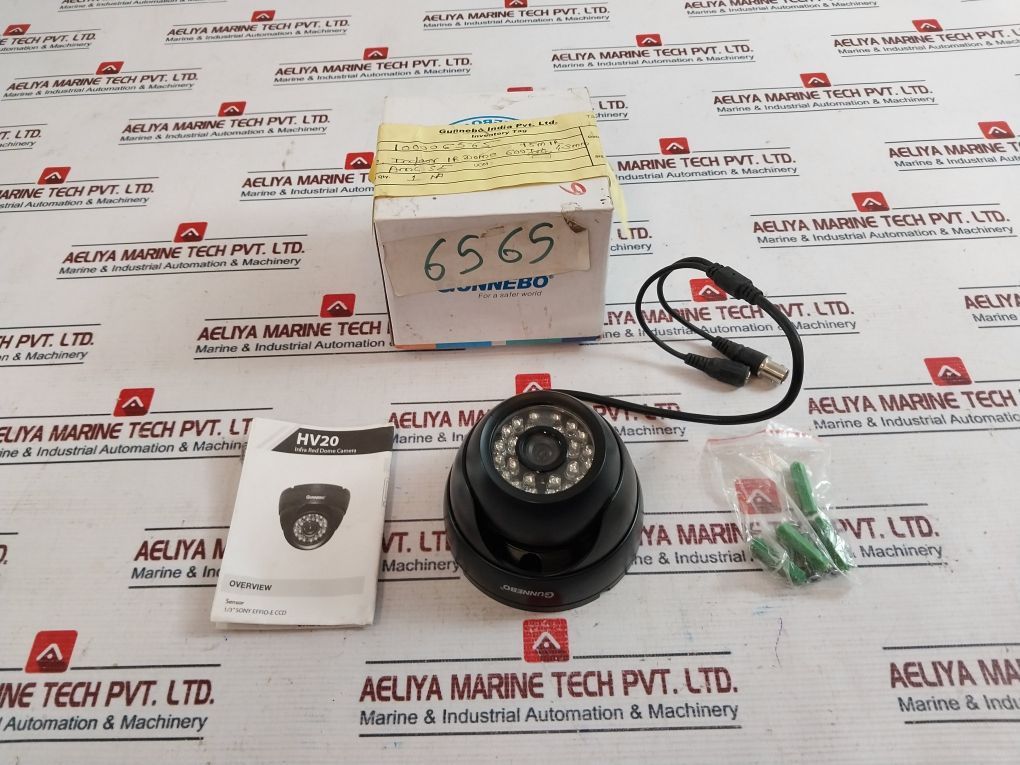 Gunnebo Hv20 Infra Red Dome Camera 12V Dc 300Ma