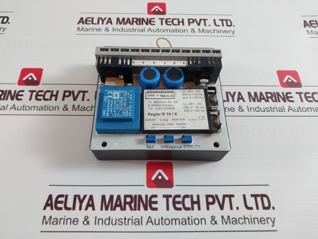 Gwe-elektronik Regler R 10/K Automatic Voltage Regulator