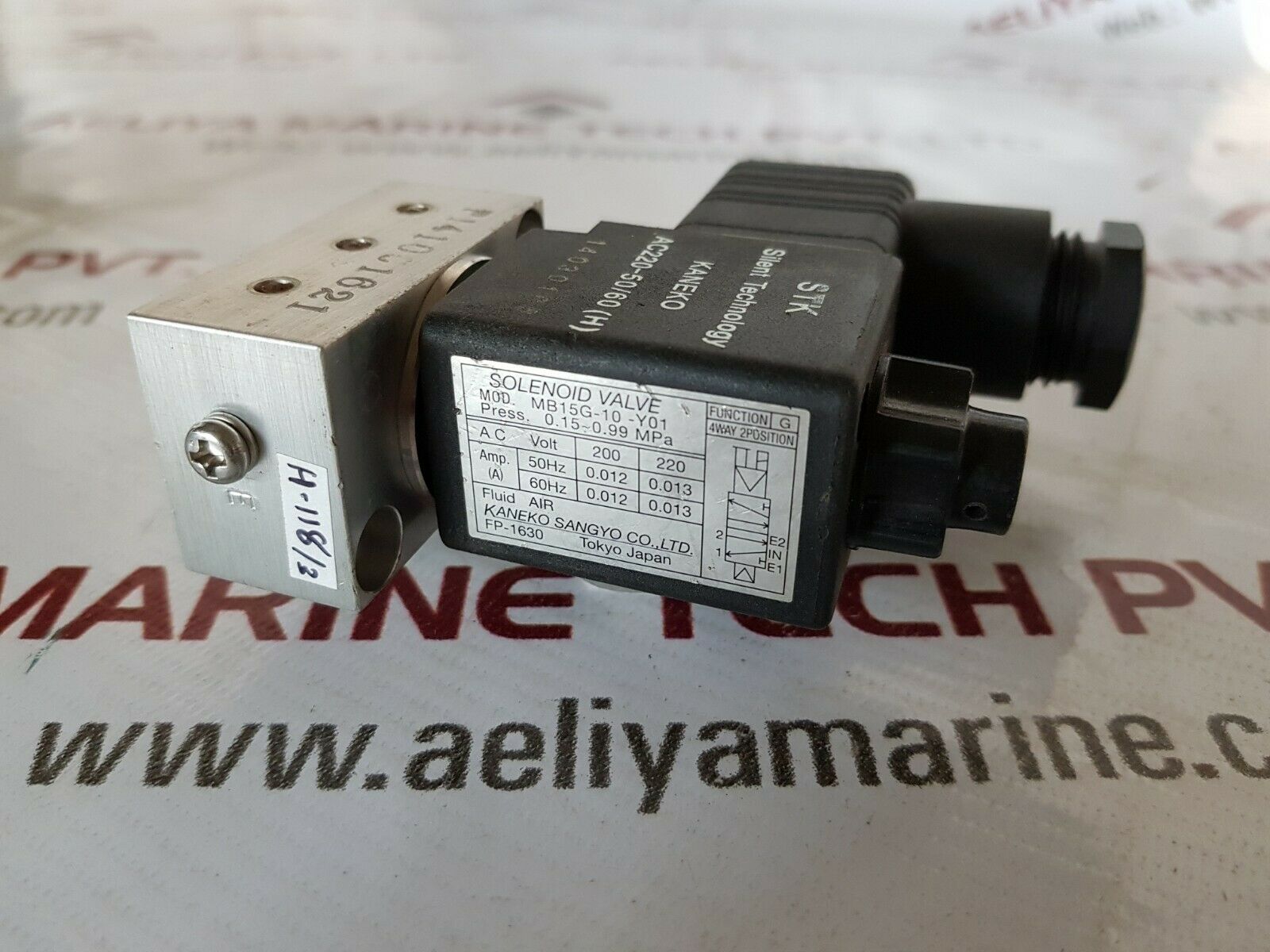 Kaneko Sangyo mb15g-10-y01 solenoid valve