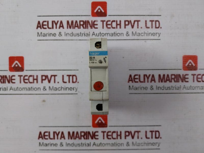 Hager 32A 2 Pole Rcbo Breaking Capacity 380V