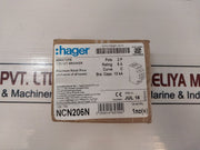 Hager Ncn206N Miniature Circuit Breaker 6A 2-pole (New)