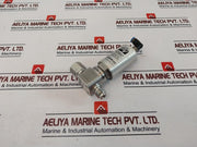 Ham-let Hm20-4Vkc-gf4M4-sp-300Psi Pneumatic Diaphragm Valve 90 Psi Used