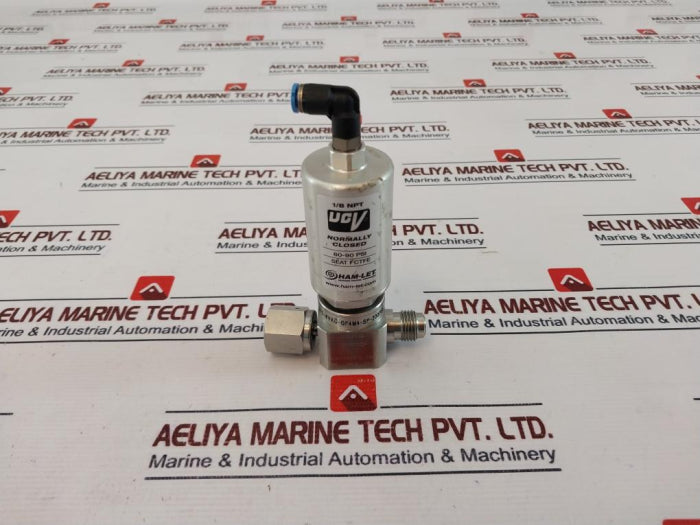 Ham-let Hm20-4Vkc-gf4M4-sp-300Psi Pneumatic Diaphragm Valve 60-90 Psi 