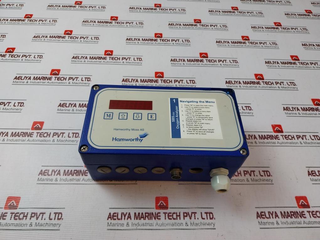 Hamworthy Sbs 3500 Oxygen Analyzer 230Vac 50/60Hz – Aeliya Marine