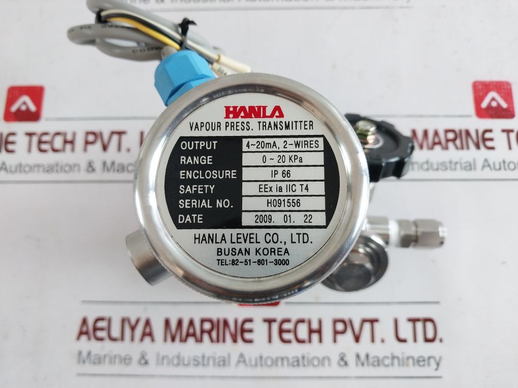 Hanla Cer-8000-c-r-ex Pressure Transmitter 0~20Kpa – Aeliya Marine