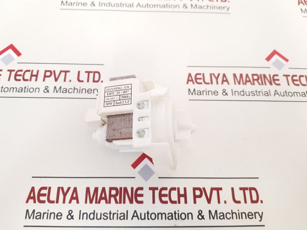 Hanning Dps 25-097 Drain Pump Motor 220/240V