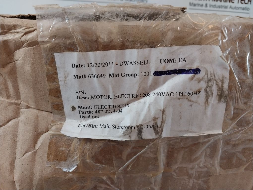 Hanning L8Df2B-651 Electric Motor