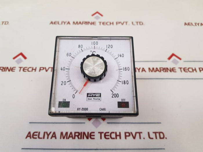 Hanyoung Hy-2000 Analog Temperature Control Model 0 To 200 °C