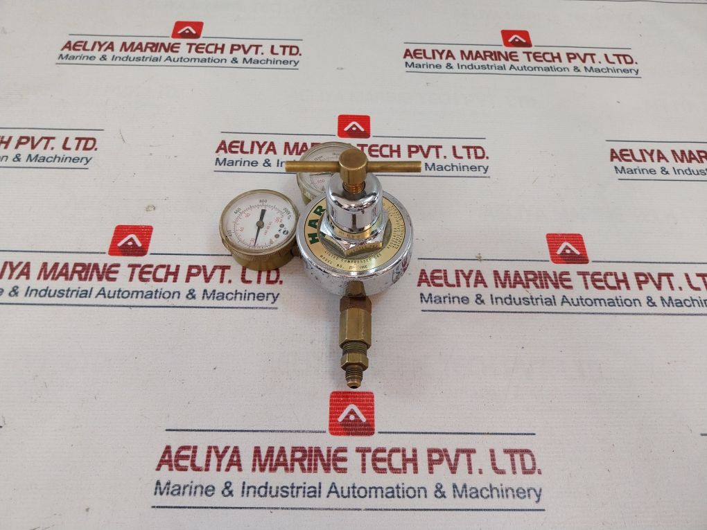 Harris 25-100C Compressed Gas Regulator-650L 0-150 Psi