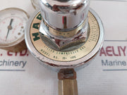 Harris 25-100C Compressed Gas Regulator-650L 0-150 Psi