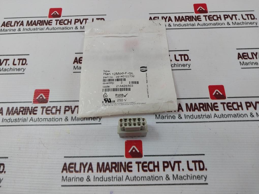 Harting 09 14 012 2732 Han Dd Quick Lock Module Han 12Mod-f-ql