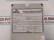 Hartmann & Braun 960.200.14 Current Transducer 110V 60Hz