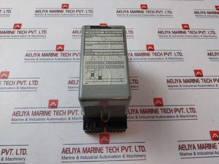 Hartmann & Braun Etlf 35 Measuring Transducer 100V 5A 60 Hz